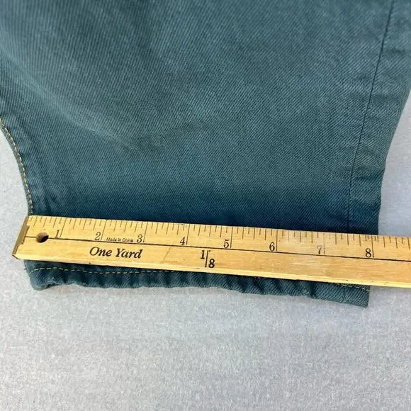 NWT Levi's 501 Big E Men's 36x36 Forest Green Button Fly Straight Minimalist